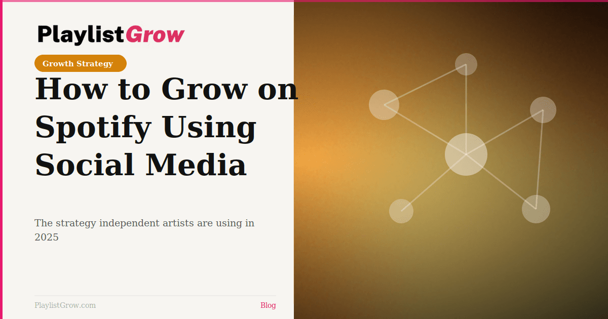 How to Grow on Spotify Using Social Media